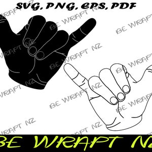 Shaka silhouette svg, Shaka outline svg, shaka tshirt designs
