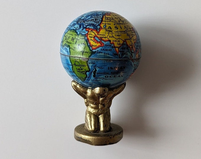 Vintage Pencil Sharpener/ Globe / Pencil Sharpener Etsy