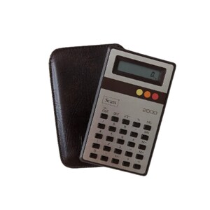 70s レアyashica digital calculator clock 1970's Calculator - Etsy