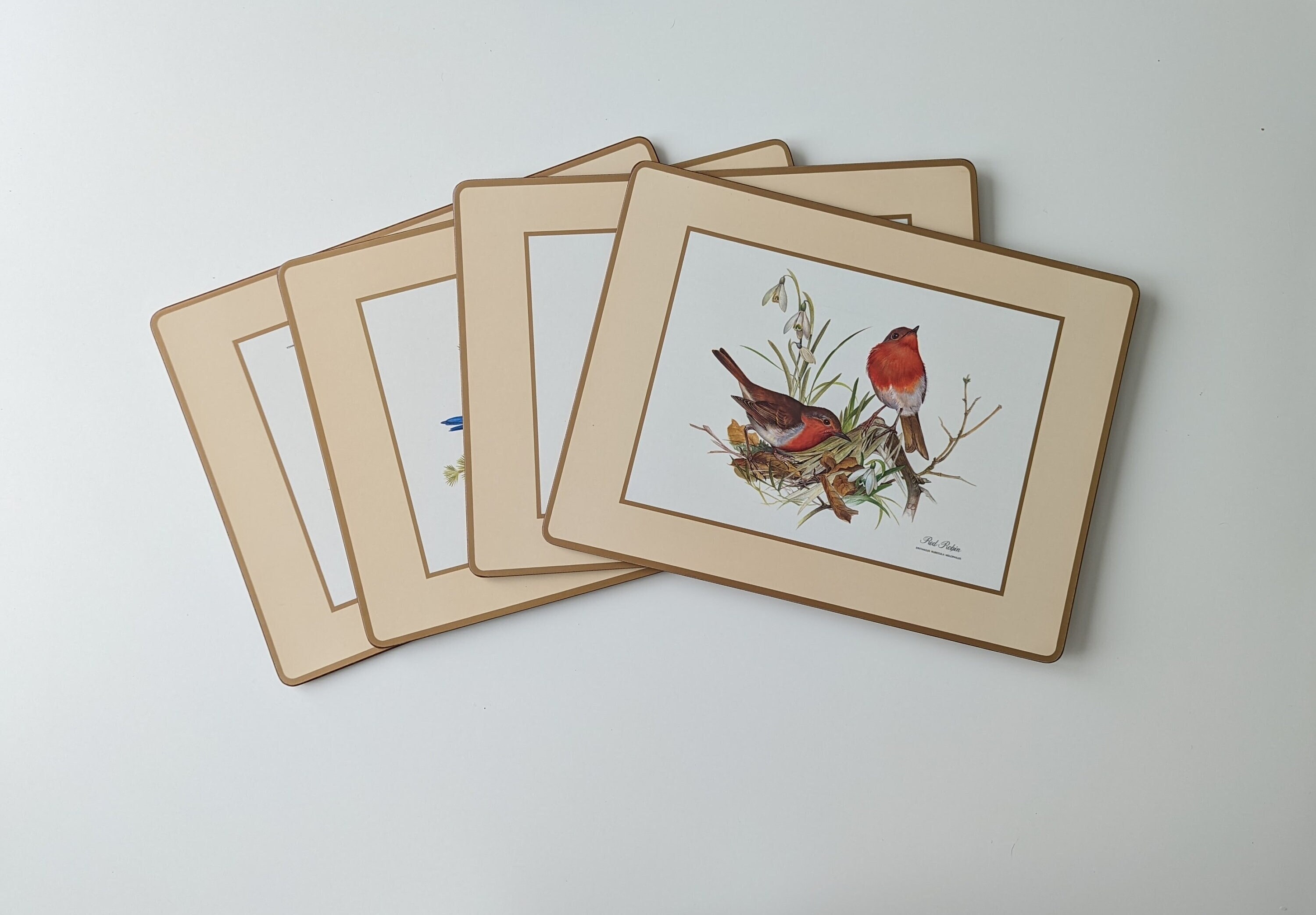 Vintage Pimpernel Placemats set of 4 Songbirds Etsy Canada