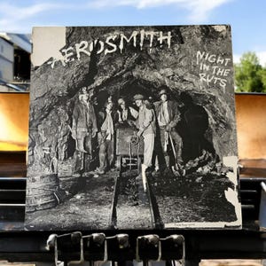 1979 Aerosmith &quot;Night In The Ruts&quot; Vinyl Record
