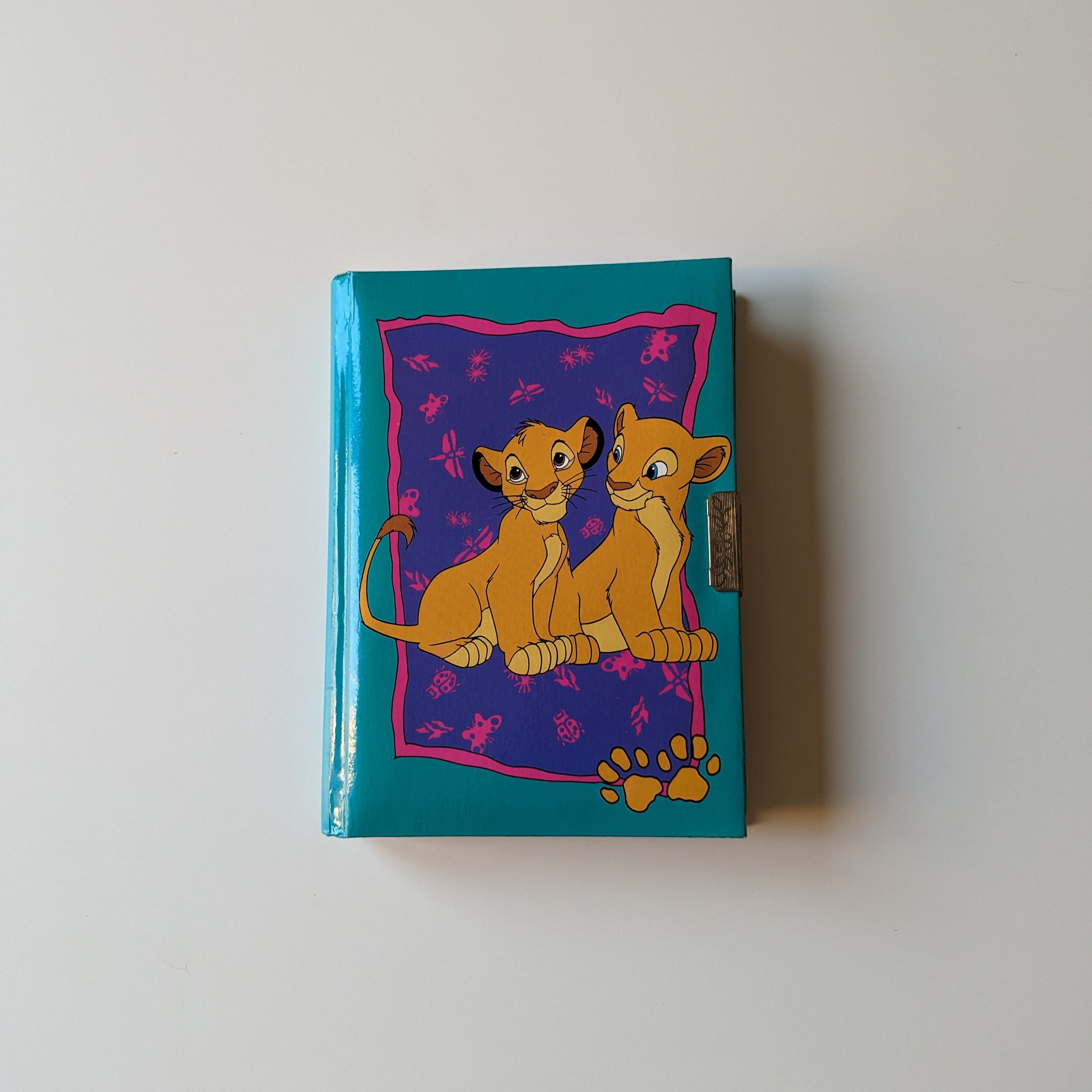 Vintage 1990s 'the Lion King' Diary / VTG 90's / the Lion