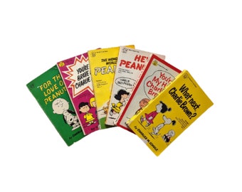 1960's Vintage Charlie Brown Books / Vintage books / Charlie Brown / Vintage Charlie Brown