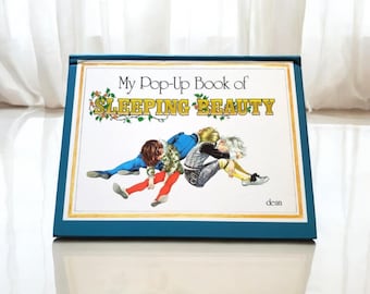 1984 Sleeping Beauty Pop Up Book / Vintage Pop Up books / 1980s books / Vintage books / Sleeping Beauty /