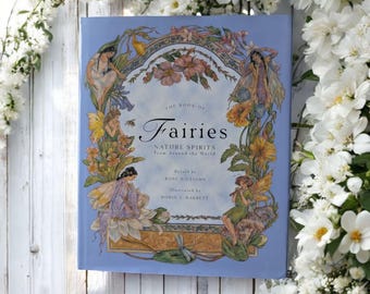 1997 ' The book of fairies nature spirits from around the world '  / Vintage Fairy books