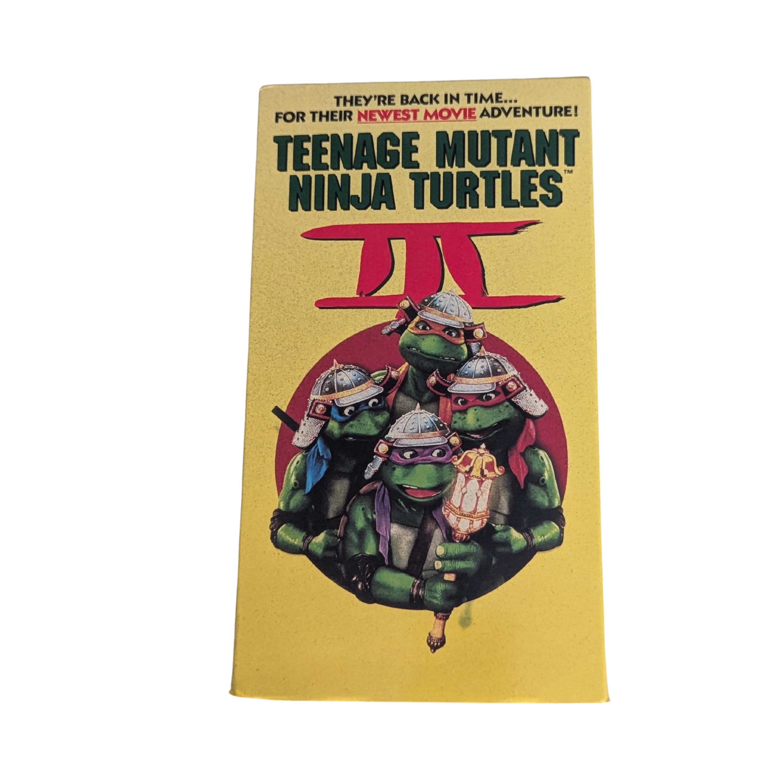 Teenage Mutant Ninja Turtles 3 VHS - Etsy