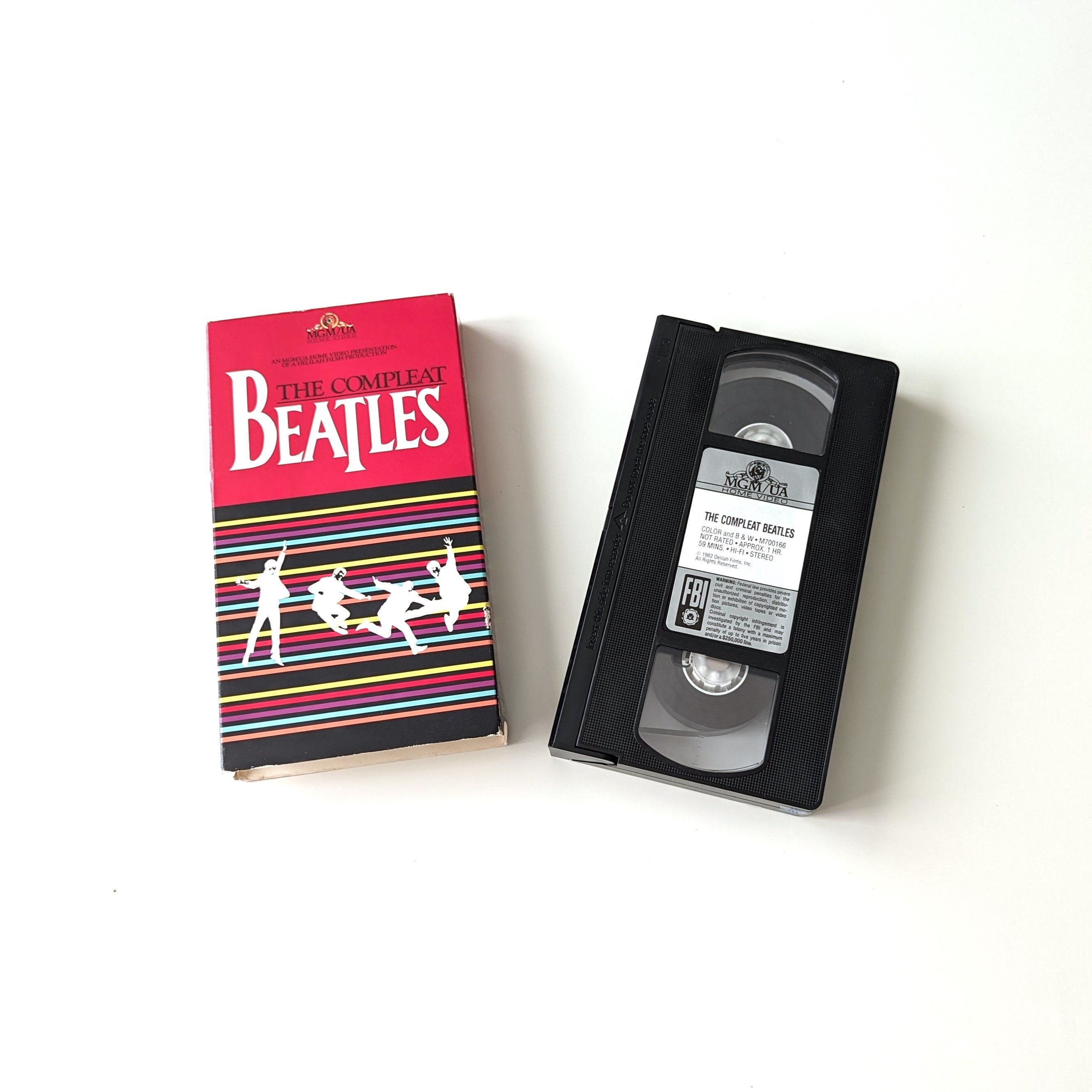 The Beatles Live VHS - Etsy Canada