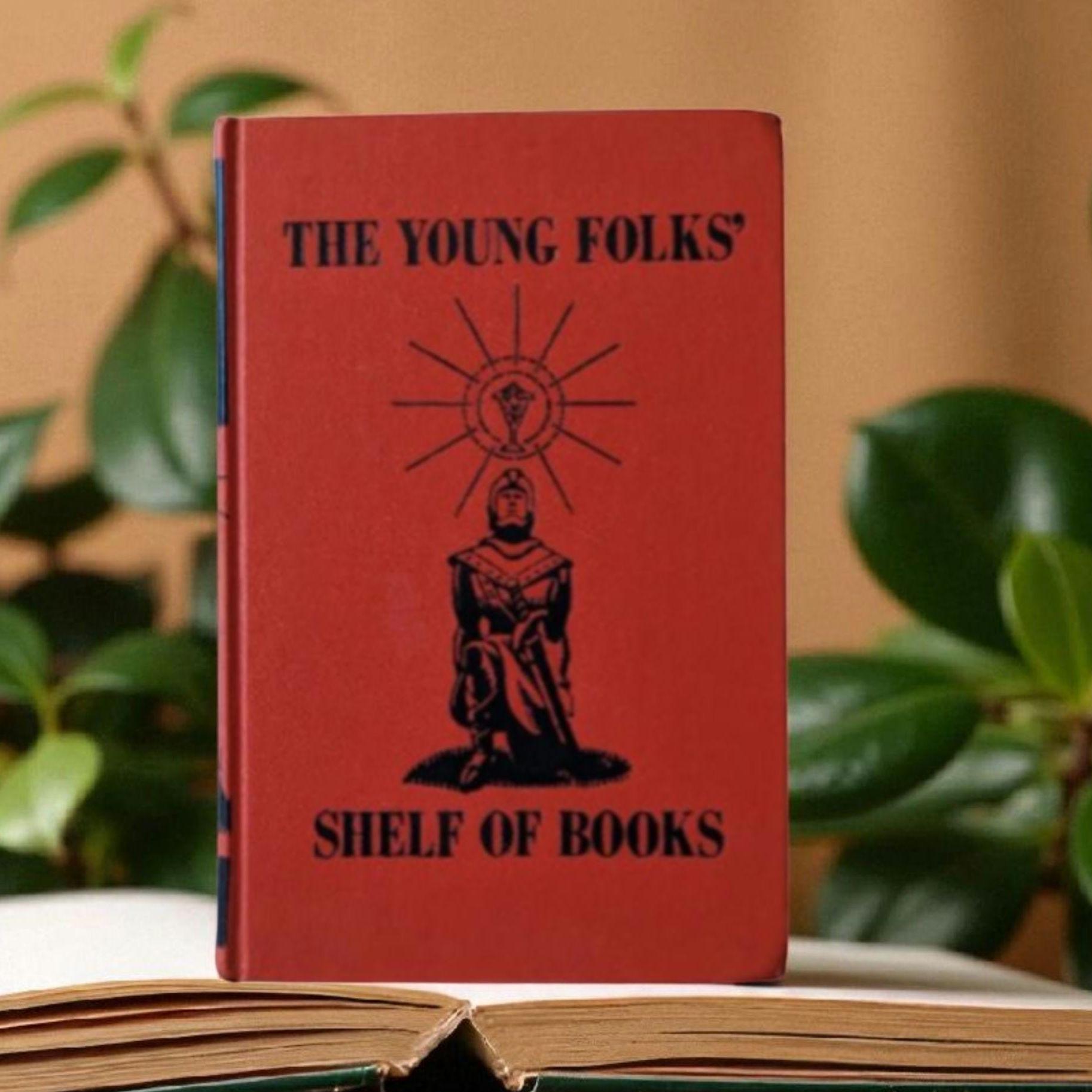 1960 Young Folks Classics: Hero Tales - Vintage Red Book