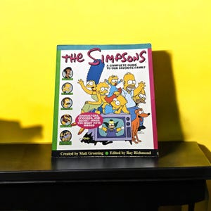 1997 The Simpsons: A complete guide to our favorite family/ Simpsons Encyclopedia Book