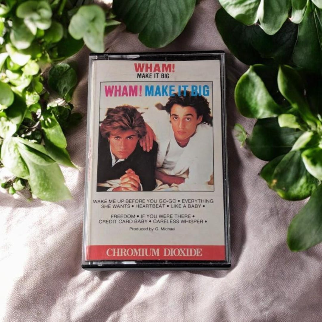 Wham! Make It Big Cassette Tape / Wham Wake Me up Before You