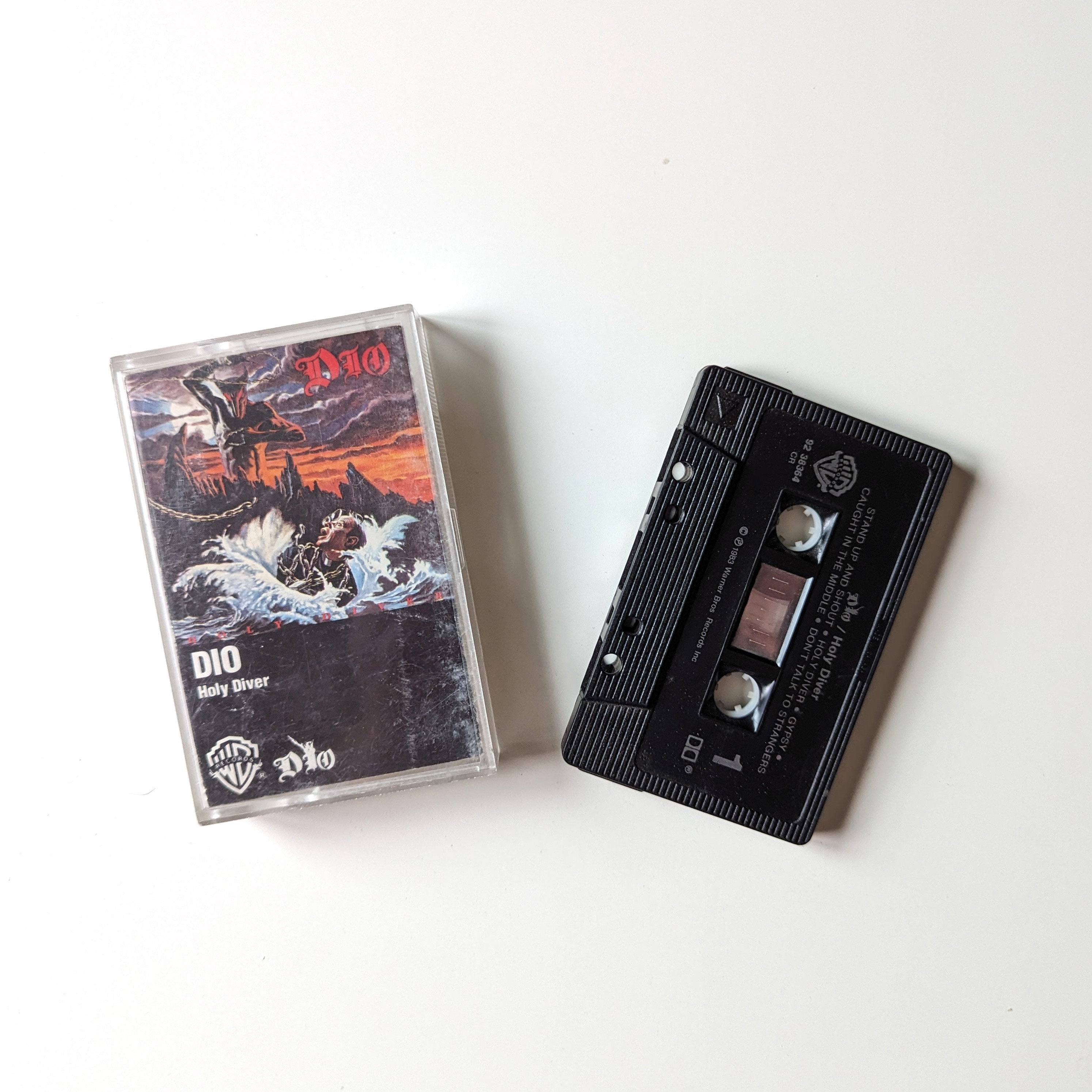 Dio Holy Diver Cassette / Dio Cassette / DIO / 1980s / WB / Dio