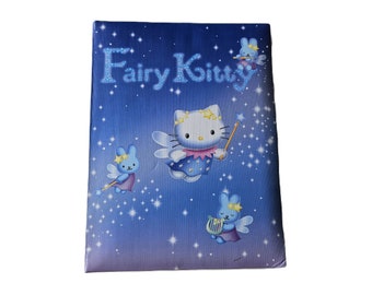 Álbum de fotos de tapa dura "Fairy Kitty" de Hello Kitty 2000 / Lea la descripción / Algunos problemas de condición