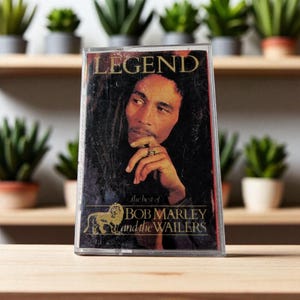 1984 Legend Bob Marley  Cassette Tape / Vintage Tapes / Cassettes / 80s/