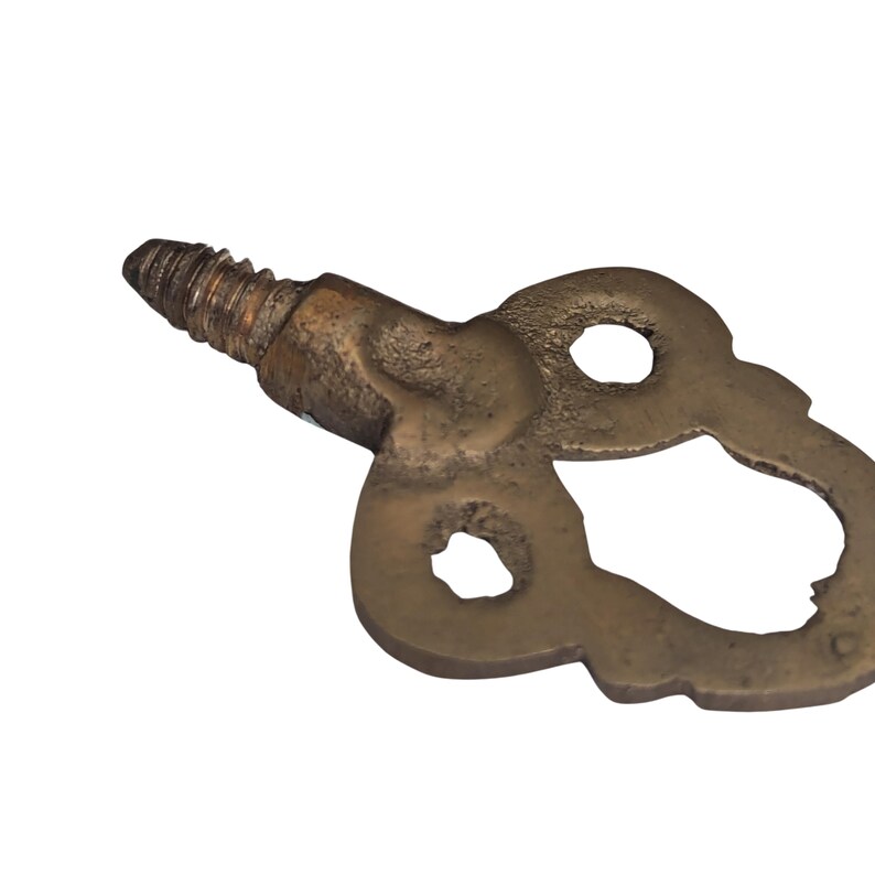 1980's Brass Decorative Scale / Made in India / Brass Scale With Eagle