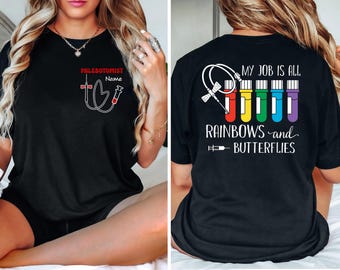 Personalized Phlebotomist PNG, Custom Medical Tech Gift (Digital File)