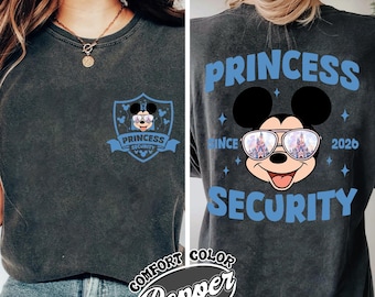 Disney Princess Security png, Prinsessasäkerhet png, Matchande familjesemester png, Musse Pigg fars dag-present, present till pojkvän, säkerhet
