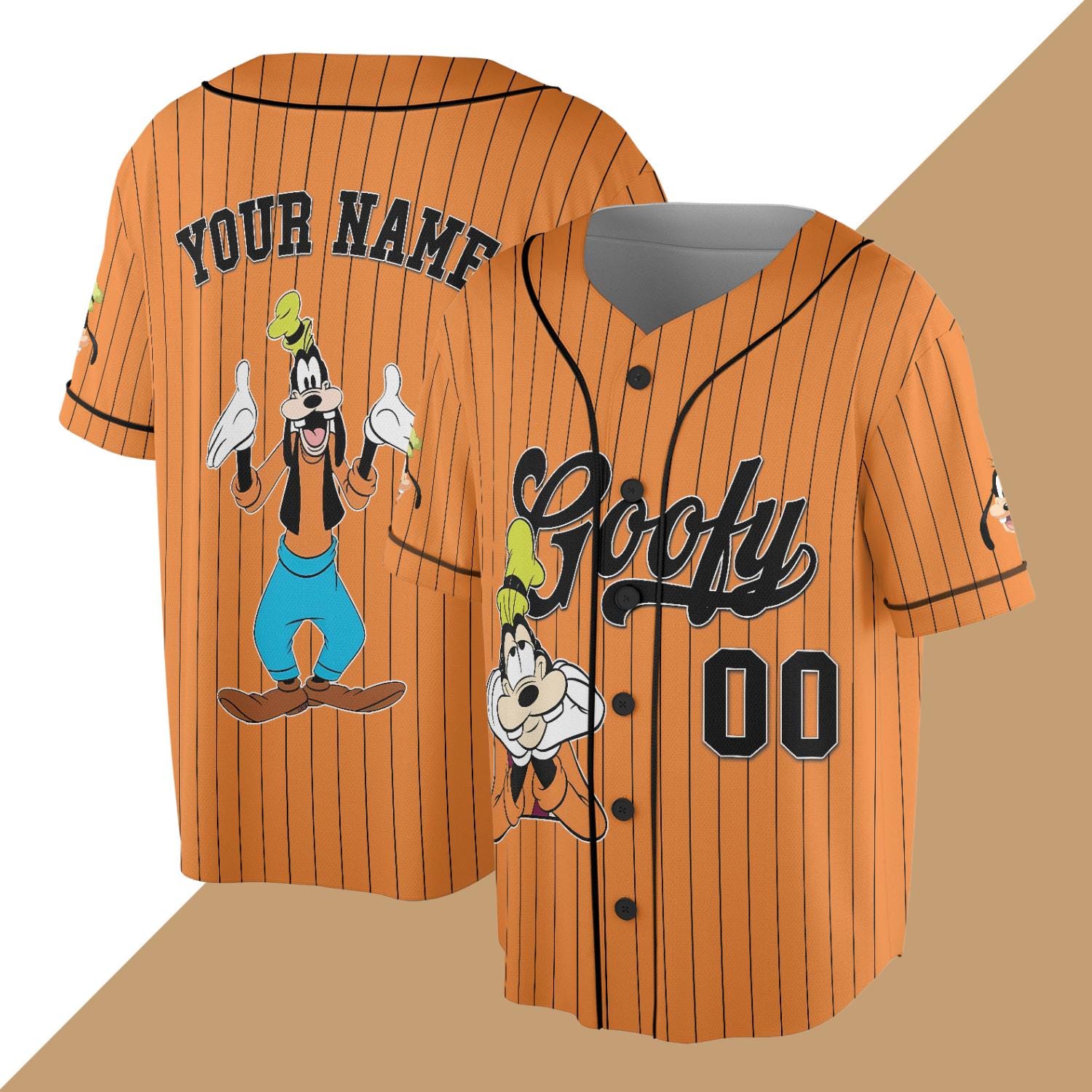 Discover Personalize Disneyyy goofyy Jersey, Custom Baseball Jersey, Disneyyland Family Trip Jersey
