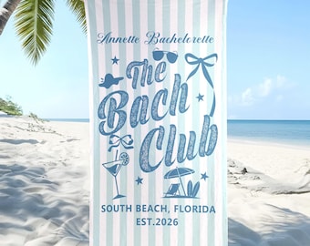 Custom Birthday Trip Beach Towel, Coastal Trip, Custom Beach Towel, Birthday Trip Towel ,Birthday Gift for Mom,Vacation/Birthday Gift Idea