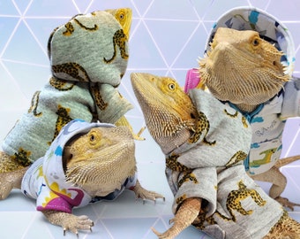 Limited Edition Zip-up Hoodie For Bearded Dragons!