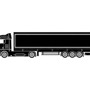 Truck SVG für Cricut - Truck Driver Svg - Truck PNG - Trucker Svg - Truck Clipart