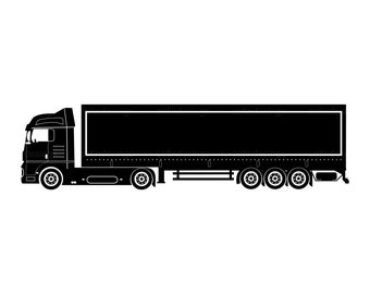 Truck SVG For Cricut - Truck Driver Svg - Truck PNG - Trucker Svg - Truck Clipart