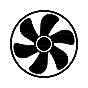 Exhaust fan icon. Ventilator symbol Svg, png, jpg, eps, pdf, clipart, vector