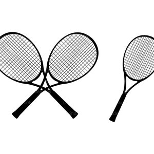 Vector tennis racket -  France