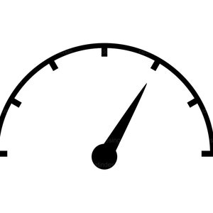 Speedometer Svg | Speedometer Cricut | Speedometer Cut File | Tachometer Svg | Measuring Speed Symbol