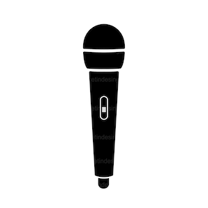 Microphone Svg, Music Svg, Clipart,Cricut Silhouette