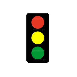 Traffic Light Svg | Traffic Light Cricut Cut File | Traffic Light Png | Traffic Light Vector