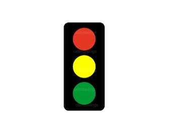 Traffic Light Svg | Traffic Light Cricut Cut File | Traffic Light Png | Traffic Light Vector
