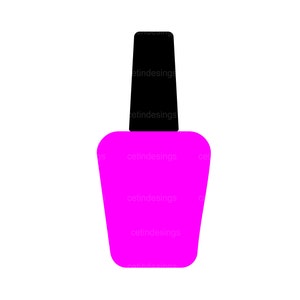 Nail polish svg, Nail polish cut file and sublimation designs
