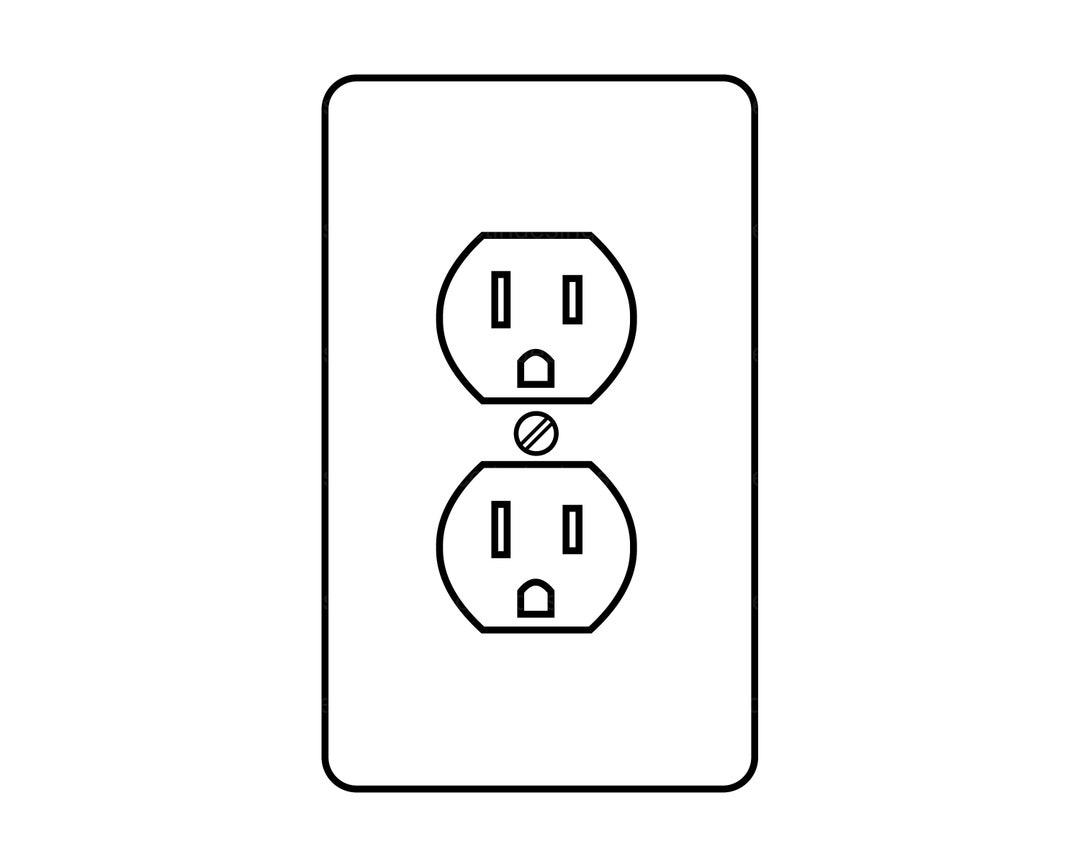Power Outlet Svg, Power Outlet Png, Power Outlet Clipart, Power Outlet