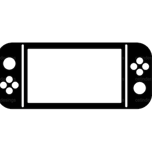 Game Controller Svg, Gaming Switch Cut File, Gaming Remote Control Png