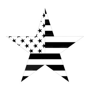 Star Shaped American Flag Png and Vector Svg and Star Shaped American ...