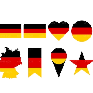 Germany Flag Bundle Svg And Png