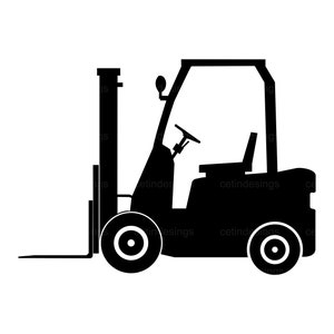 Forklift svg,Forklift Clipart,Forklift Files for Cricut,Warehouse Svg,Forklift With Pallets Svg,Forklift Cut Files For Silhouette,vector png