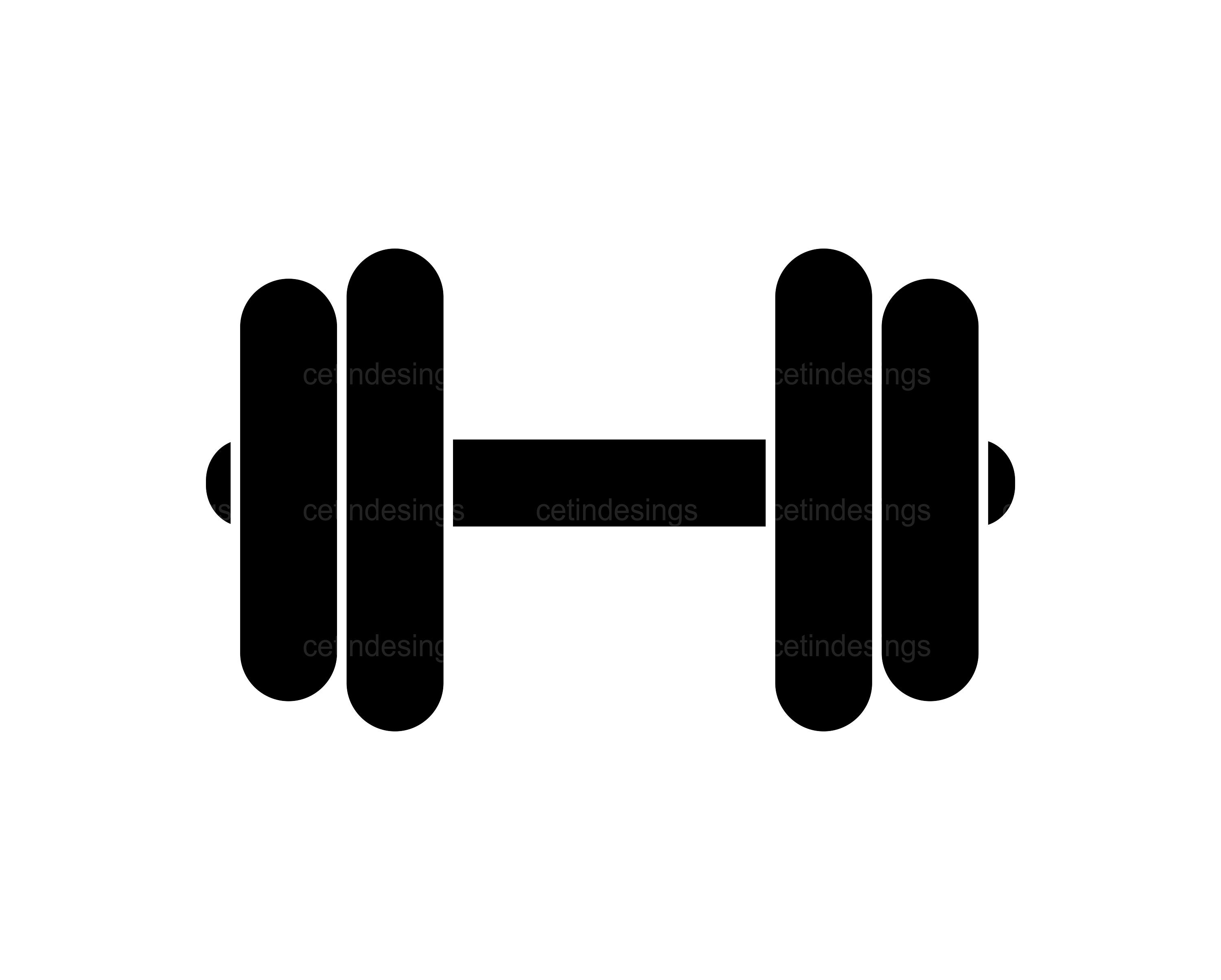Dumbbell Black And White Icon Compare Discounts
