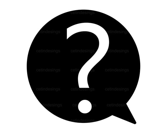 Icona vettore domanda Faq e chiedi - domanda svg - punto interrogativo svg