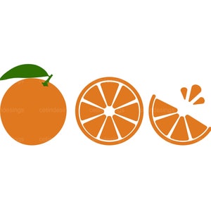 Orange SVG, Orange PNG, Orange Cut File, Orange Fruit SVG
