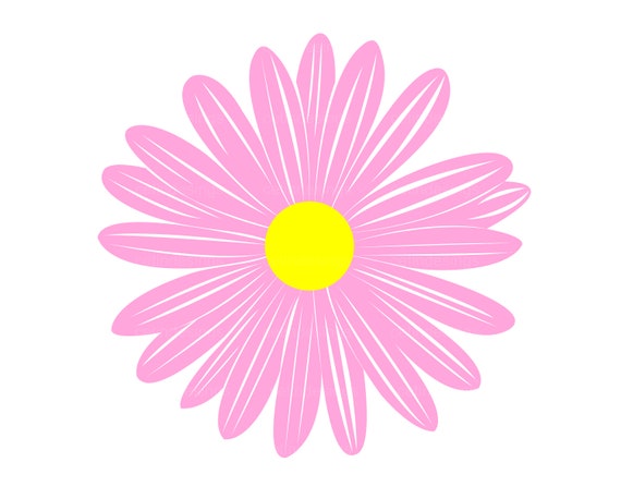 ❁ Daisy ❁ページ Daisy Flower Svg, Daisy Png File, Retro Daisy SVG, - Etsy