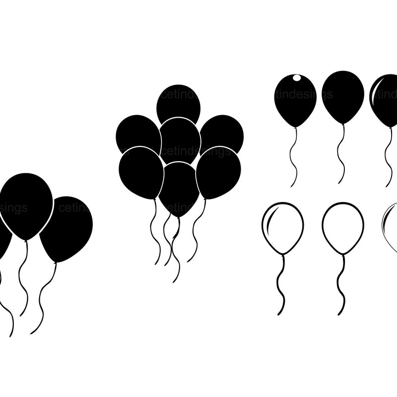 Balloon String - Etsy