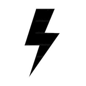 Ac Dc Lightning Bolt Png - Etsy