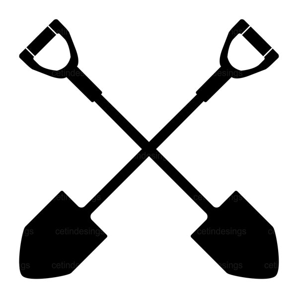 Cross Shovels svg, png, jpg, eps, pdf, clipart, vector