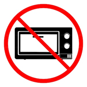 Sin icono de microondas, sin signo de horno svg, png, jpg, eps, pdf, clipart, vector