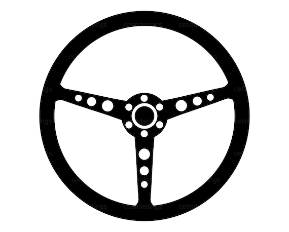 gz735 GrafikZeichnung - german - Auto / Lenkrad Symbol. - english - test  drive - car / automobile - steering wheel icon. - black - simple template -  square xxl g9077 Stock Illustration