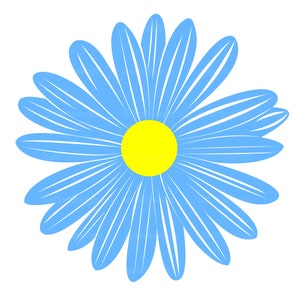 Daisy SVG - Flower SVG - Spring SVG - Digital Download - Cricut - Silhouette - Glowforge