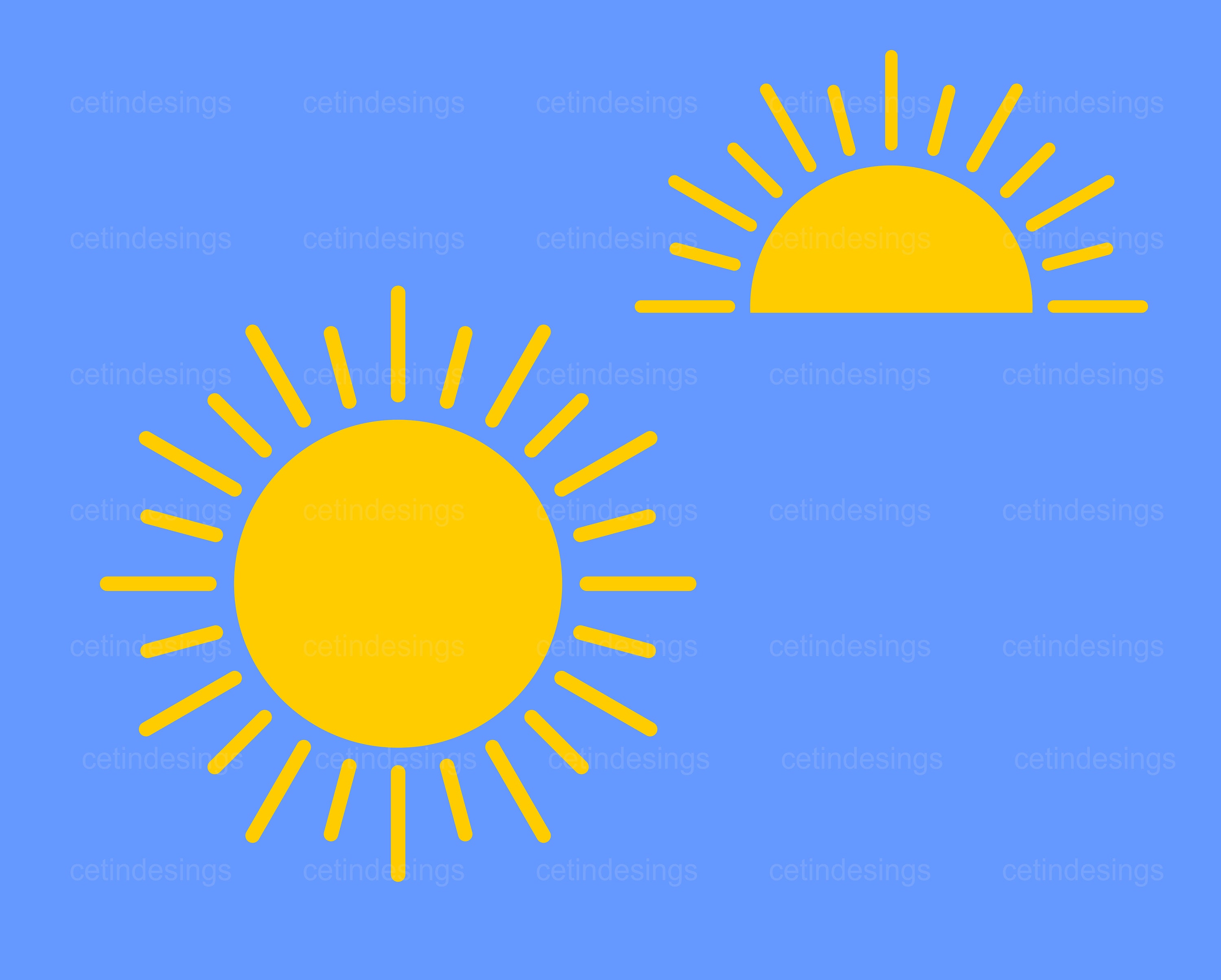 Sun Svg, Sun Png, Sun Cut File, Sun Cricut Svg - Etsy