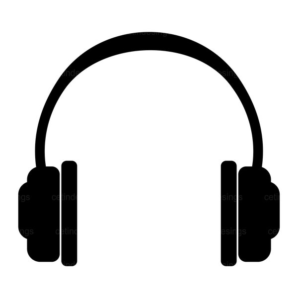 Headphone svg, png, jpg, eps, pdf, clipart, vector