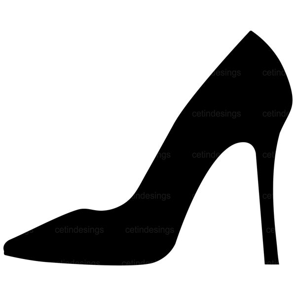 High Heels icon, Shoe svg, png, jpg, eps, pdf, clipart, vector